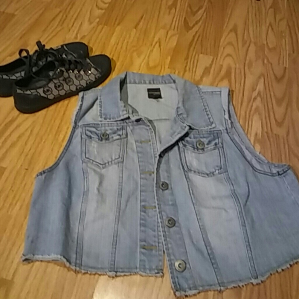 Bad a** jean vest
